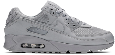 nike air max 90 triple grey sneakers men's size 11